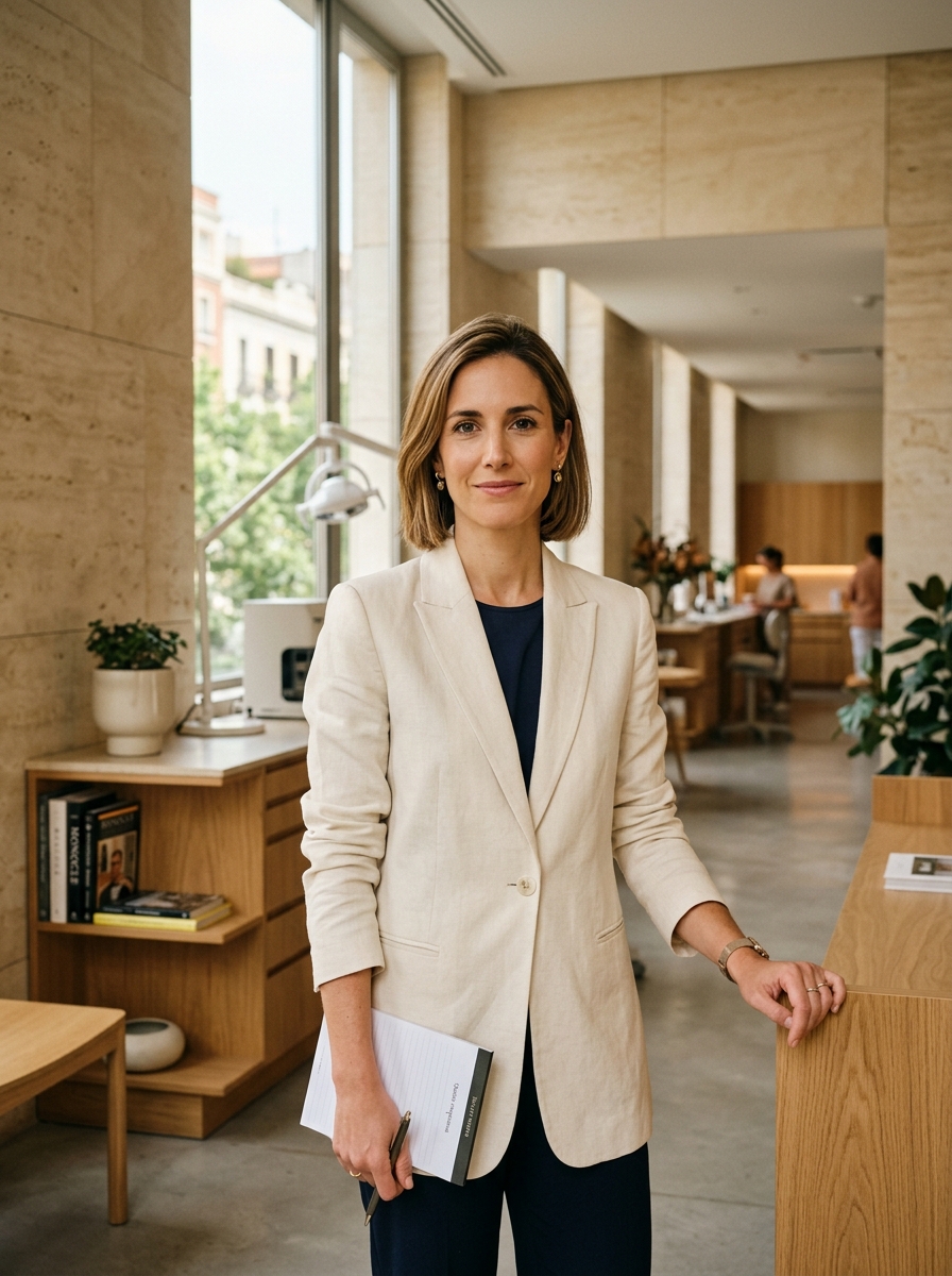 Dra. Elena Marín, Dirección Médica de AUREA Dental Studio en Madrid